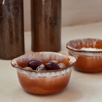 Image showing the Poterie Set of 6 Round Ramekins, D9cm, Caramel Latte product.