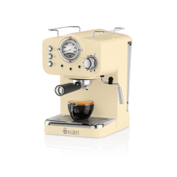 Image showing the Retro Espresso Machine, Cream product.