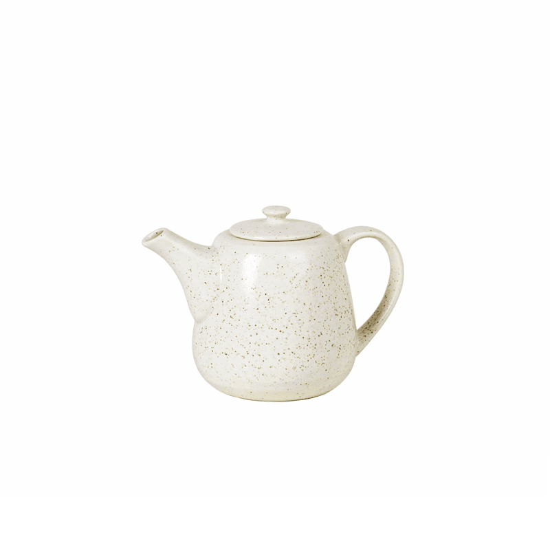 Nordic Vanilla Small Teapot, 700ml, Off White