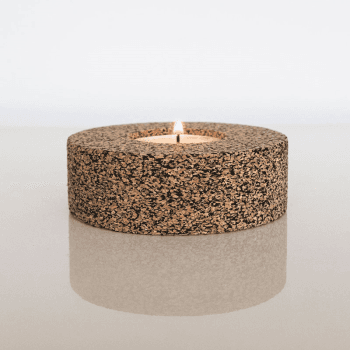 Image showing the Dash Tea Light Holder, D9cm, Black product.