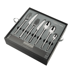 Image showing the Blockley Slate 42 Piece Cutlery Set, Stainless Steel product.