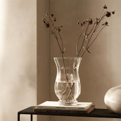 Image showing the Somerley Vase, H25cm, Clear product.