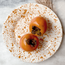 Image showing the Splatter Dinner Plate, D24cm, Burnt Orange product.