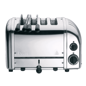 Image showing the Classic Combi 2 x 2 slot toaster, polished stainless steel product.