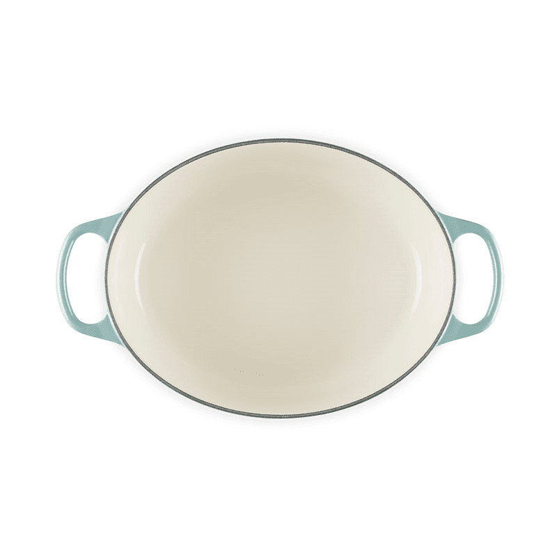 Cast Iron Oval Casserole, 29cm, Sea Salt
