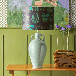 Image showing the Ampulla Table Lamp, H44cm, Dark Celadon product.