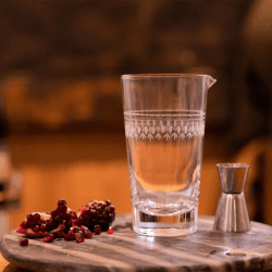 Image showing the Ovals Mixing Glass, 555ml, Clear product.