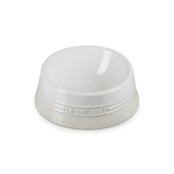 Image showing the Stoneware Medium Pet Bowl, 18cm, Meringue product.