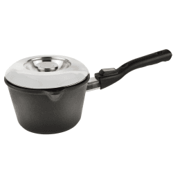 Image showing the Cast Aluminium Saucepan with Lid,  16cm product.