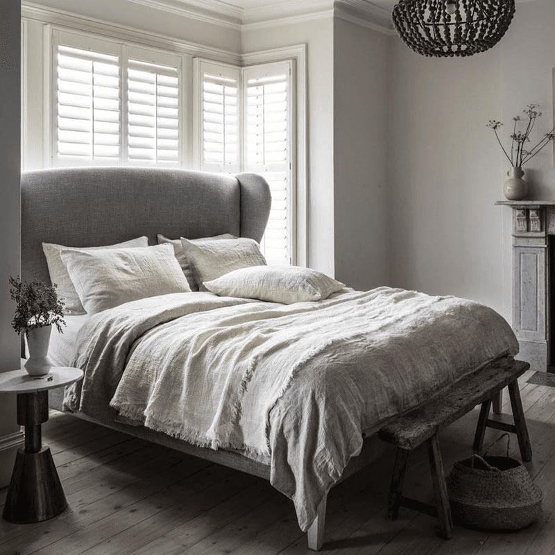 Duvet Cover, Super King, Oatmeal