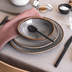 Image showing the Lava Plate, D28cm, Beige product.