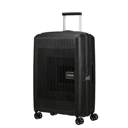 Image showing the Aerostep Suitcase, H67 x L46 x W26/29cm, Black product.