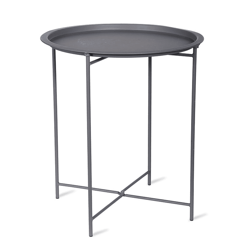 Rive Droite Side Table, Charcoal