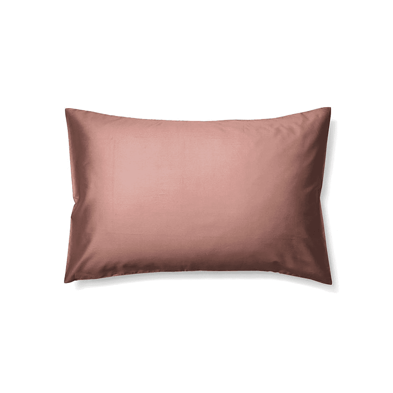 Luxe Cotton Pair of Standard Pillowcases, Rust
