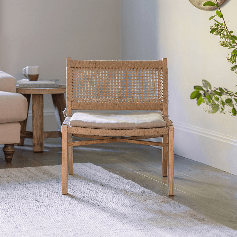 Aamani Occasional Chair, Mango Wood
