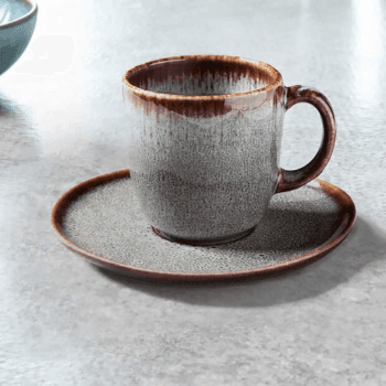 Image showing the Lava Coffee Cup, 240ml, Beige product.
