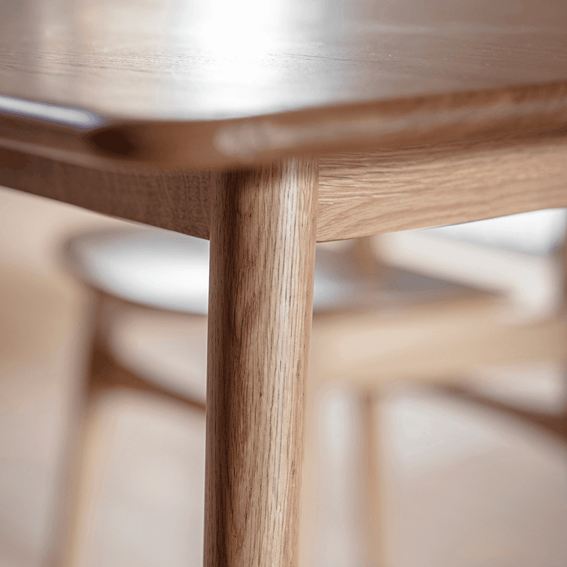 Longcot Dining Table, Natural