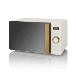 Image showing the Nordic Digital Microwave, Cotton White product.
