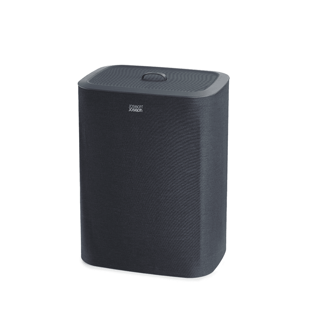 Tota Easy-Empty Laundry Basket 90 Litre Black