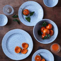 Image showing the Felicity Plate, D19cm, Pale Blue product.