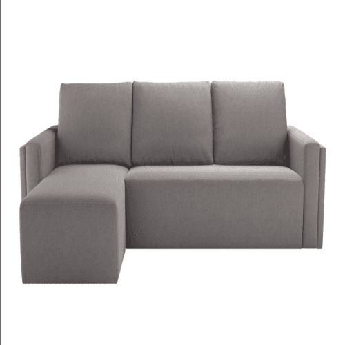Oswald Right Hand Facing Module Sofa, Pigeon Grey