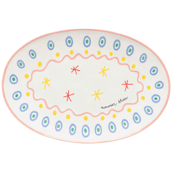 Image showing the Summer Bliss Oval Platter, D45cm, Multi product.