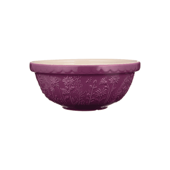 Image showing the In The Meadow Daisy Mixing Bowl, D26cm, Purple product.