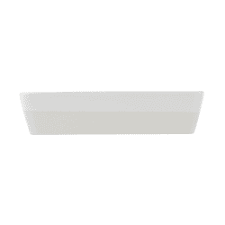 Image showing the Rectangular roaster, L26 x W18 x H6cm, stoneware product.