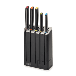 Image showing the Elevate 5 Piece Knife Slim Block, Multicolour product.