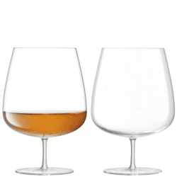 Image showing the Bar Culture Pair of cognac balloon glasses, 900ml, clear product.