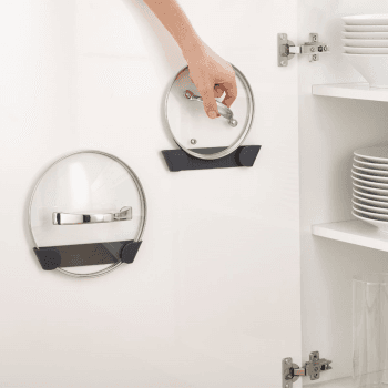Image showing the Cupboardstore Set of 4 Pan Lid Holders product.