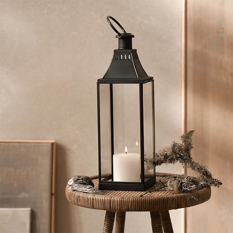Naunton Lantern, H43cm, Clear