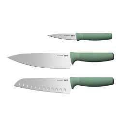 Image showing the Leo 3 Piece  Advanced Knife Set, Forest product.