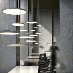Image showing the Artist Pendant, H6cm, Grey product.