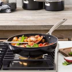 Image showing the Copenhagen Non-Stick Frying Pan, 30, Black product.