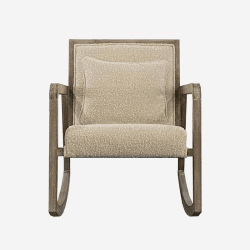 Image showing the Andrew Martin Rocking Chair, Natural product.