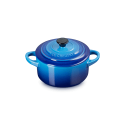 Image showing the Stoneware Petite Round Casserole, 10cm, Azure product.