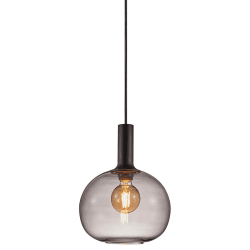 Image showing the Alton Pendant, H33cm, Smoke product.