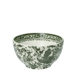 Image showing the Regal Peacock Footed Bowl, D12cm, Green product.