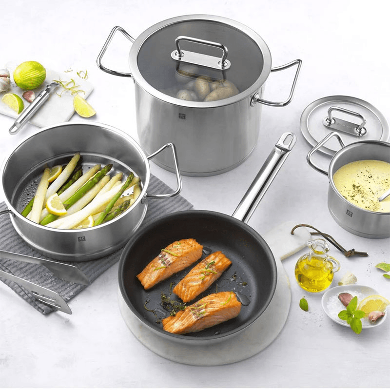 Pro Fry Pan, Round, 20cm, Stainless Steel