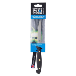 Image showing the Professional Series Serrated Tomato Knife, 10cm, Black product.