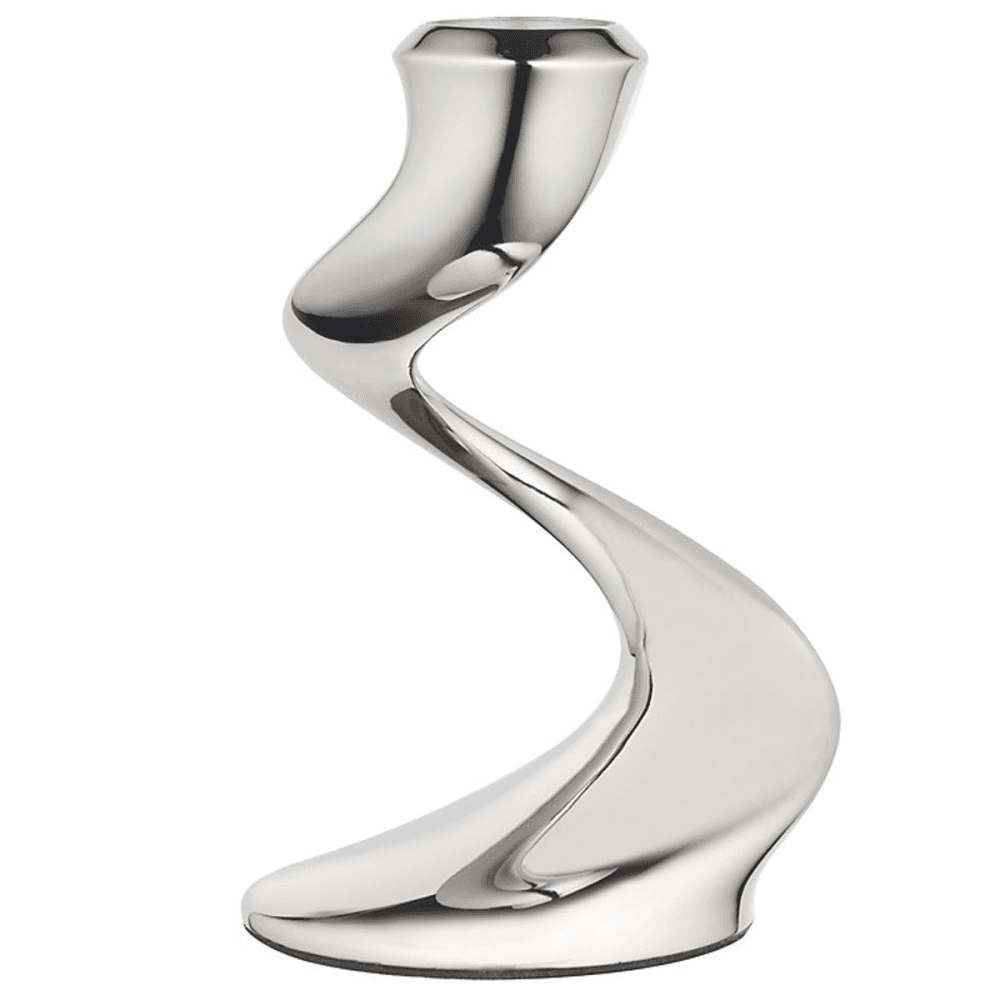Windrush Candlestick, Stainless Steel