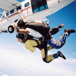 Image showing the Honeymoon Skydiving Experience £150 product.