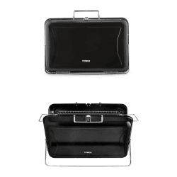 Image showing the Stealth Portable Charcoal Briefcase BBQ, Black product.