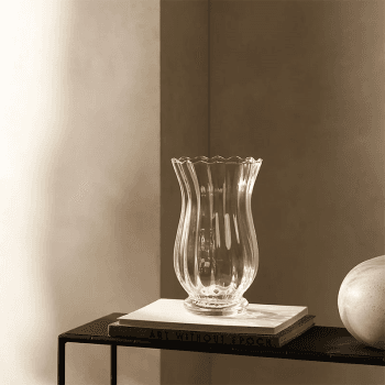 Image showing the Somerley Vase, H25cm, Clear product.