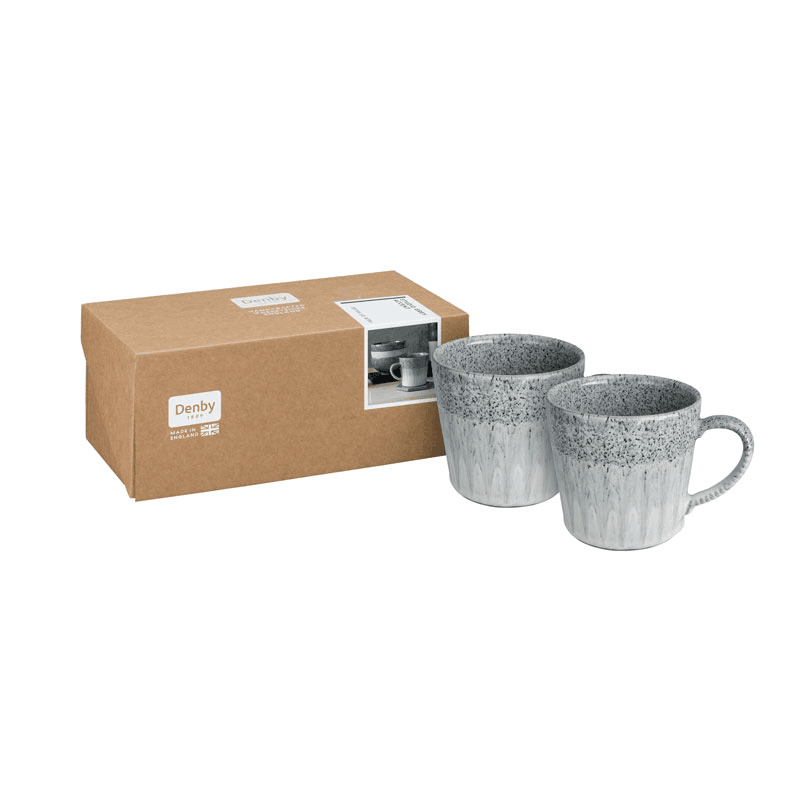 Studio Grey Accent Accent Set of 2 Mugs, 400ml