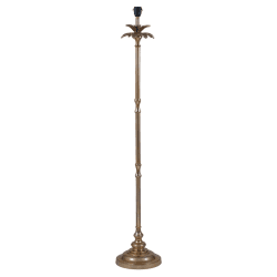 Image showing the Palm Tree Floor Lamp Base; Shiny Gold product.