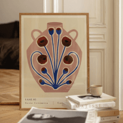 Image showing the Carla Llanos Vase 05 Print, 50 x 70cm product.