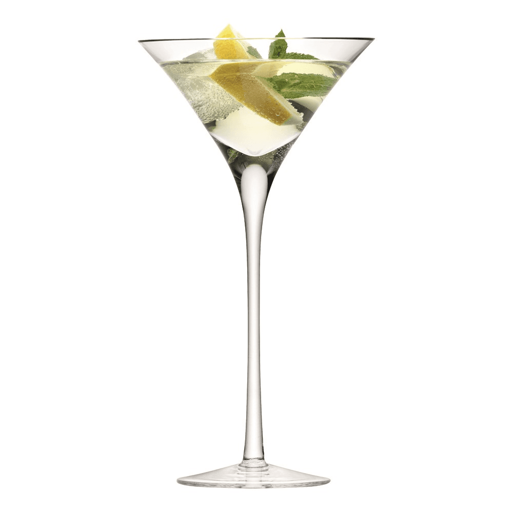 Bar Pair of cocktail glasses, 275ml, clear