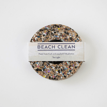 Image showing the Beach Clean Tea Light Holder, D9cm, Multi product.